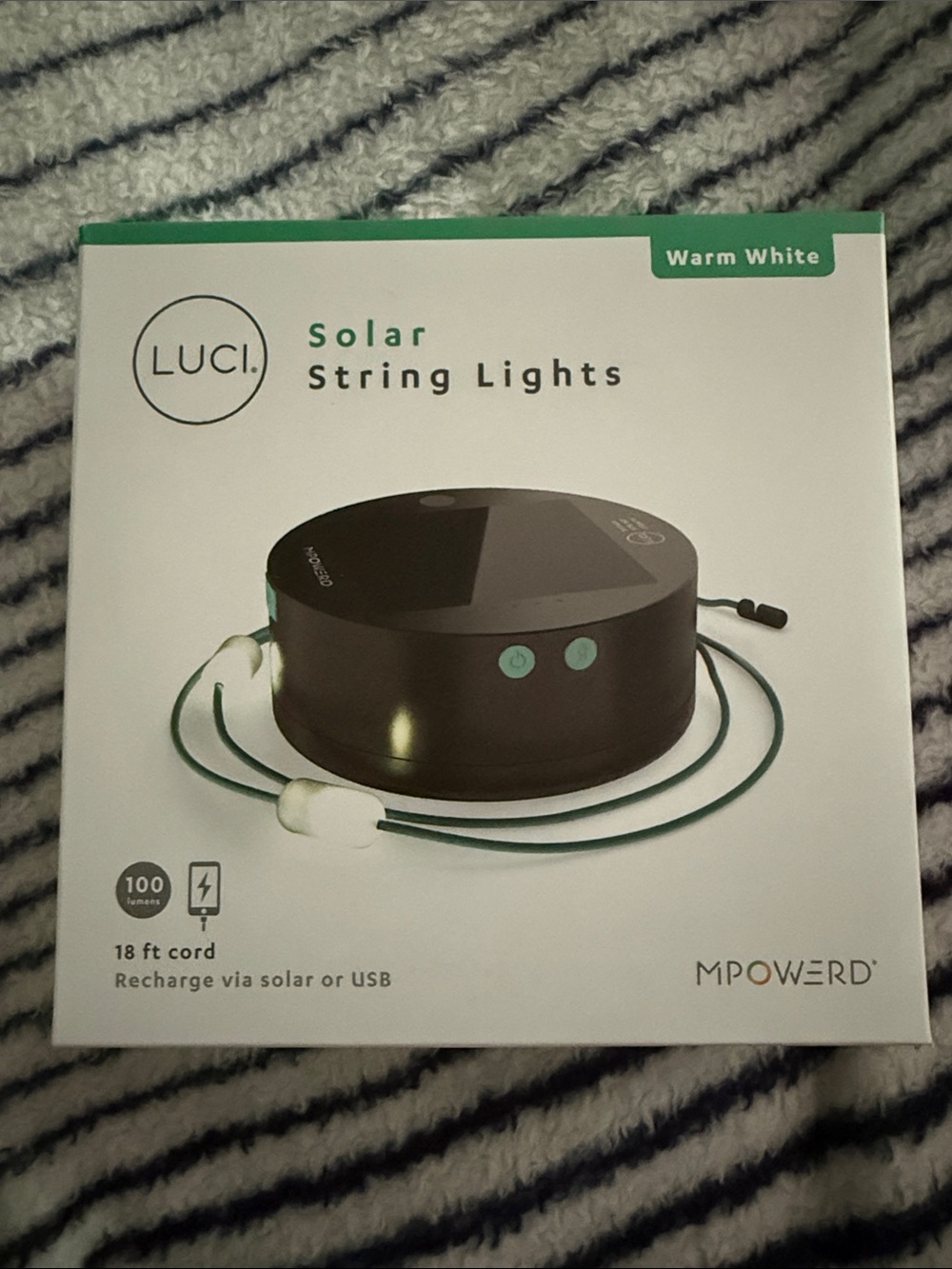 Solar String Lights - Warm White